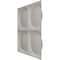 Ekena Millwork 19 5/8in. W x 19 5/8in. H Adonis EnduraWall Decorative 3D Wall Panel Covers 2.67 Sq. Ft. WP20X20ADFSM - alternate 4